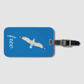 Möwe Gepäckanhänger (Vorderseite (Horizontal))