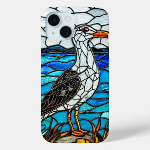 Möwe Glasmalerei Case-Mate iPhone Hülle