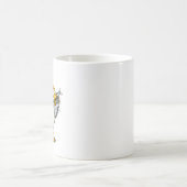 Möwe hält Fischsandwich an der Küste Kaffeetasse (Mittel)