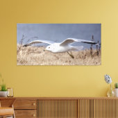 Möwe im Flug Leinwanddruck (Insitu (Wohnzimmer))