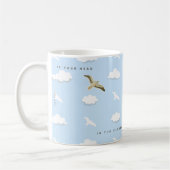 Möwe in den Wolken Kaffeetasse (Links)
