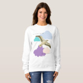 Möwe in den Wolken Sweatshirt (Vorne ganz)