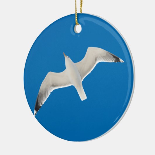 Möwe Keramikornament (Links)