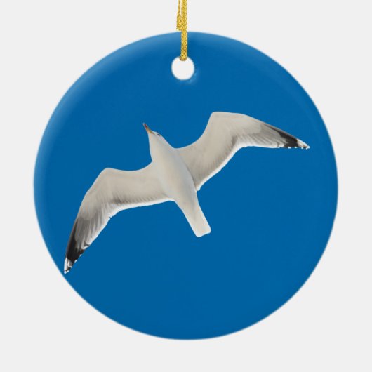 Möwe Keramikornament (Hinten)