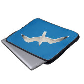 Möwe Laptopschutzhülle (Vorne Knopf)