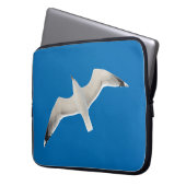 Möwe Laptopschutzhülle (Vorderseite Links)
