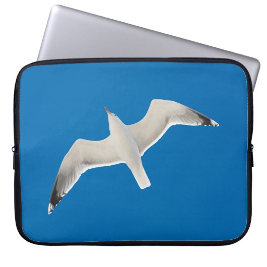 Möwe Laptopschutzhülle (Vorderseite)