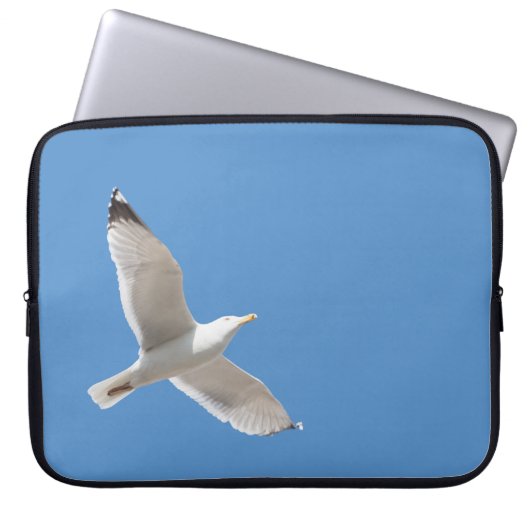 Möwe Laptopschutzhülle (Vorderseite)