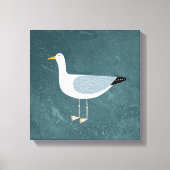 Möwe Leinwanddruck (Vorderseite)