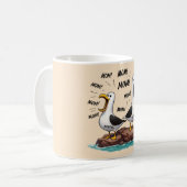 Möwe Mama Lustig Personalisiert Kaffeetasse (Vorderseite Links)
