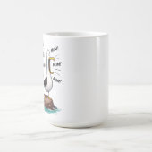 Möwe Mama Lustig Personalisiert Kaffeetasse (Mittel)