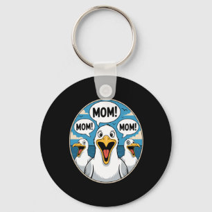Möwe Mama Lustige Möwe Muttertag Humor Schlüsselanhänger