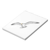 Möwe Notizblock (Rotiert)
