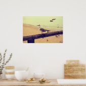 Möwe Ostsee Rügen Poster (Küche)