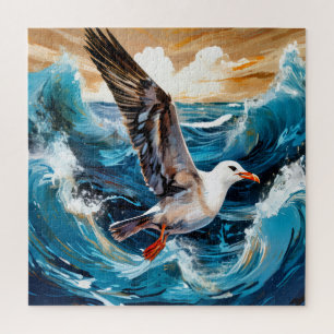 Möwe Ozean Puzzle