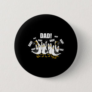 Möwe Papa Lustiger Papa Ozeanleben Vatertag Button