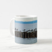 Möwe Pause Kaffeetasse (Vorderseite Links)