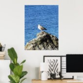 Möwe Poster (Heimbüro)
