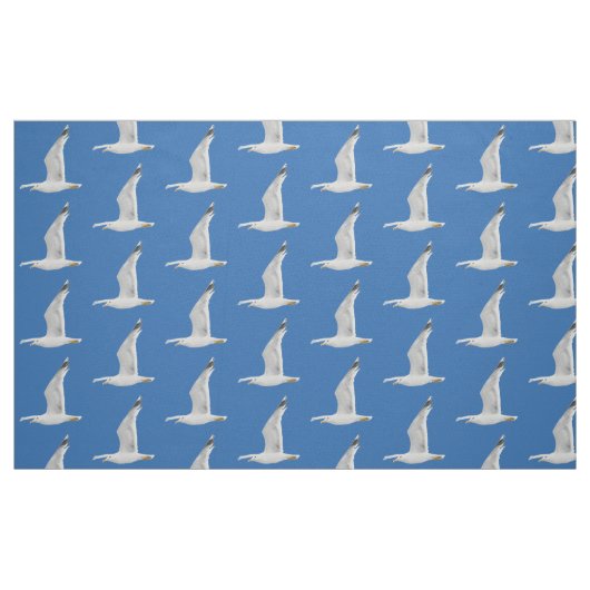 Möwe Stoff (Fat Quarter (45,7 x 55,9 cm))