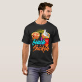 Möwe Strand Huhn Tier T-Shirt (Vorne ganz)