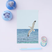 Möwe über dem Meer Flyer (Einzeln)