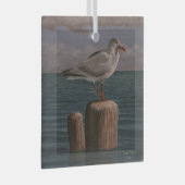 Möwe von Tom Rock Ornament Aus Glas (Vorderseite Rechts)