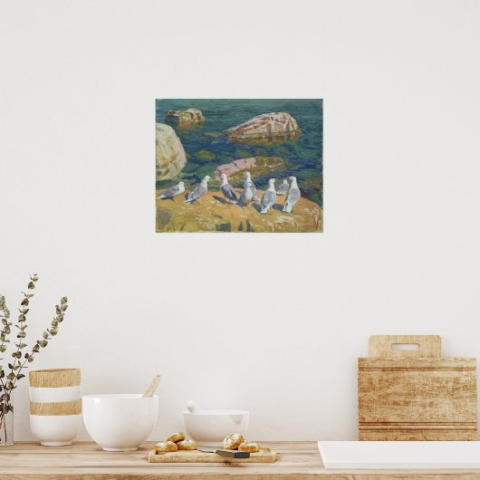 Möwen, 1910 poster (Küche)