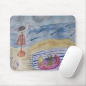 Möwen am Strand Mousepad (Mit Mouse)
