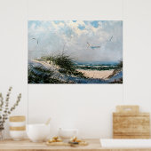 Möwen am Strand Poster (Küche)