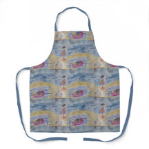 Möwen auf der Schürze