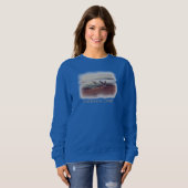 Möwen auf Kalifornien-Küste Sweatshirt (Vorne ganz)