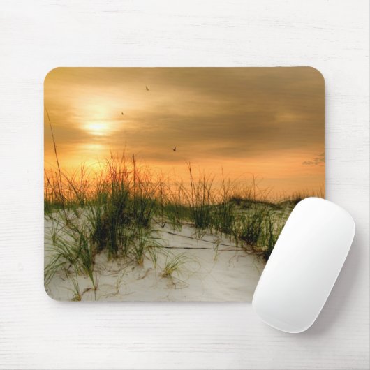 Möwen bei Sonnenaufgang Mousepad (Mit Mouse)
