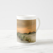 Möwen bei Sonnenaufgang Porzellantasse (Vorderseite Rechts)