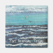 Möwen bei Sunset Magnet (Vorne)