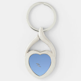 Möwen, die hoch fliegen - schlüsselanhänger