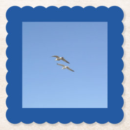 Möwen, die hoch fliegen - untersetzer