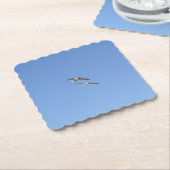 Möwen, die hoch fliegen - untersetzer (angewinkelt)