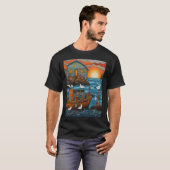 Möwen Fischer T-Shirt (Vorne ganz)