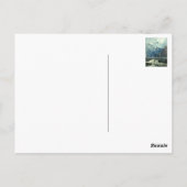 Möwen im Meer Postkarte (Rückseite)