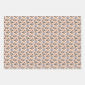 Möwen in der Strandhütte Geschenkpapier Set (Vorderseite 2)