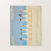 Möwen mit Hats Puzzle (Vertikal)