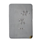 Möwen, Serene, die in der Wassermatte reflektiert Badematte (Vorderseite Vertikal)