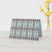 Möwen und Spinnen Grußkarte Karte (Gelbe Blume)