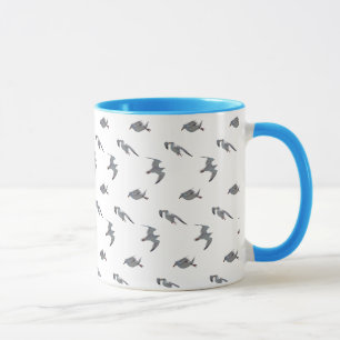Möwen-Wahnsinn-Tasse Tasse
