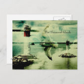 Möwenflug - tausend Inseln Postkarte (Vorne/Hinten)