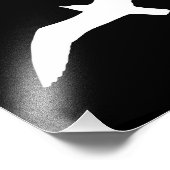 Möwenform Fotodruck (Ecke)