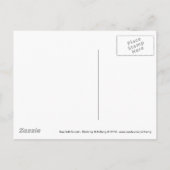 Möwensonnenuntergang Postkarte (Rückseite)