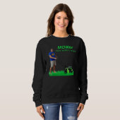 MOWer than remote work 888 Ryanls Live Sweatshirt (Vorne ganz)