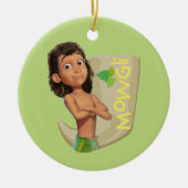 Mowgli 1 keramikornament (Vorne)