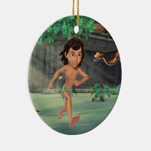 Mowgli 3 keramik ornament (Rechts)